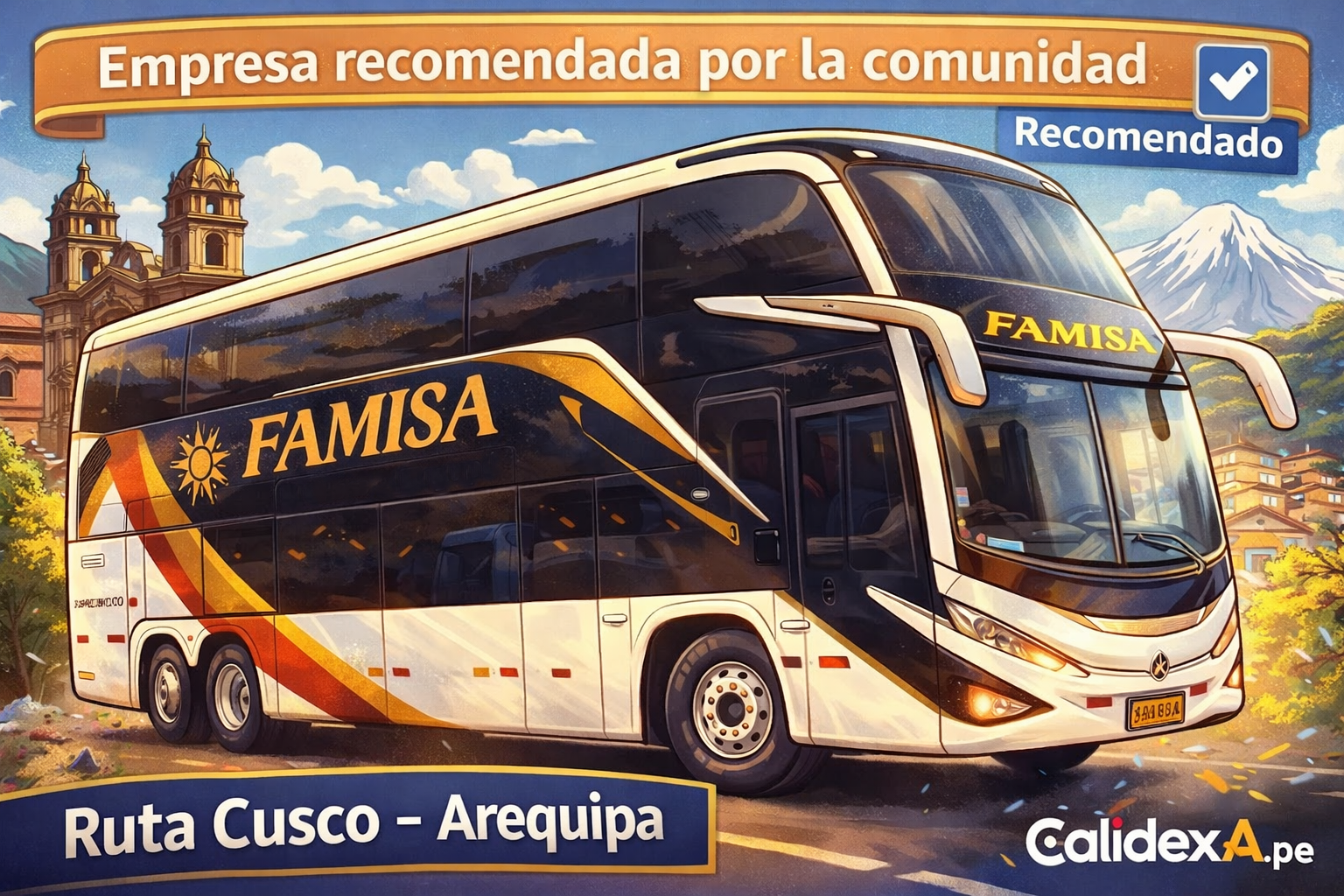 Empresa recomendada por la comunidad: FAMISA (Cusco – Arequipa)
